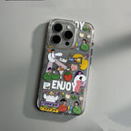 Cartoon Transparent iPhone Case - Viexta