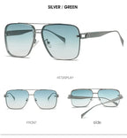 Casual Fashion Metal Frame Sun Glasses - Viexta