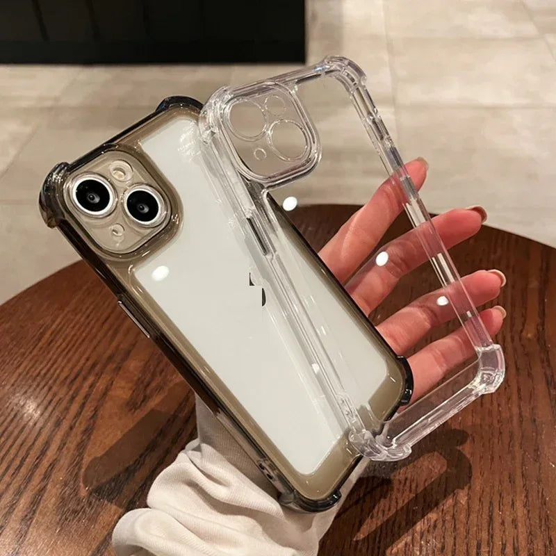 transparent-fine-hole-acrylic-11-iphone-case - Viexta