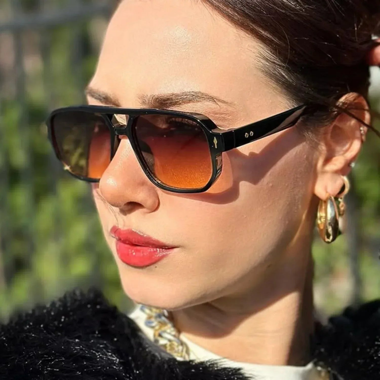 European And American Retro Casual Sunglasses - Viexta