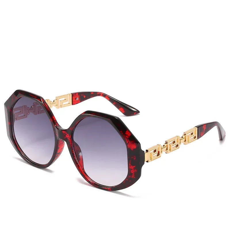 Women's Polygonal Sunglasses UV Protection - Viexta