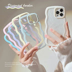 Candy Color Wave Border Mobile IPhone Case - Viexta