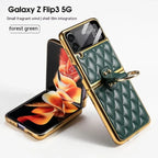 Diamond Grid Samsung Fold Phone Case - Viexta