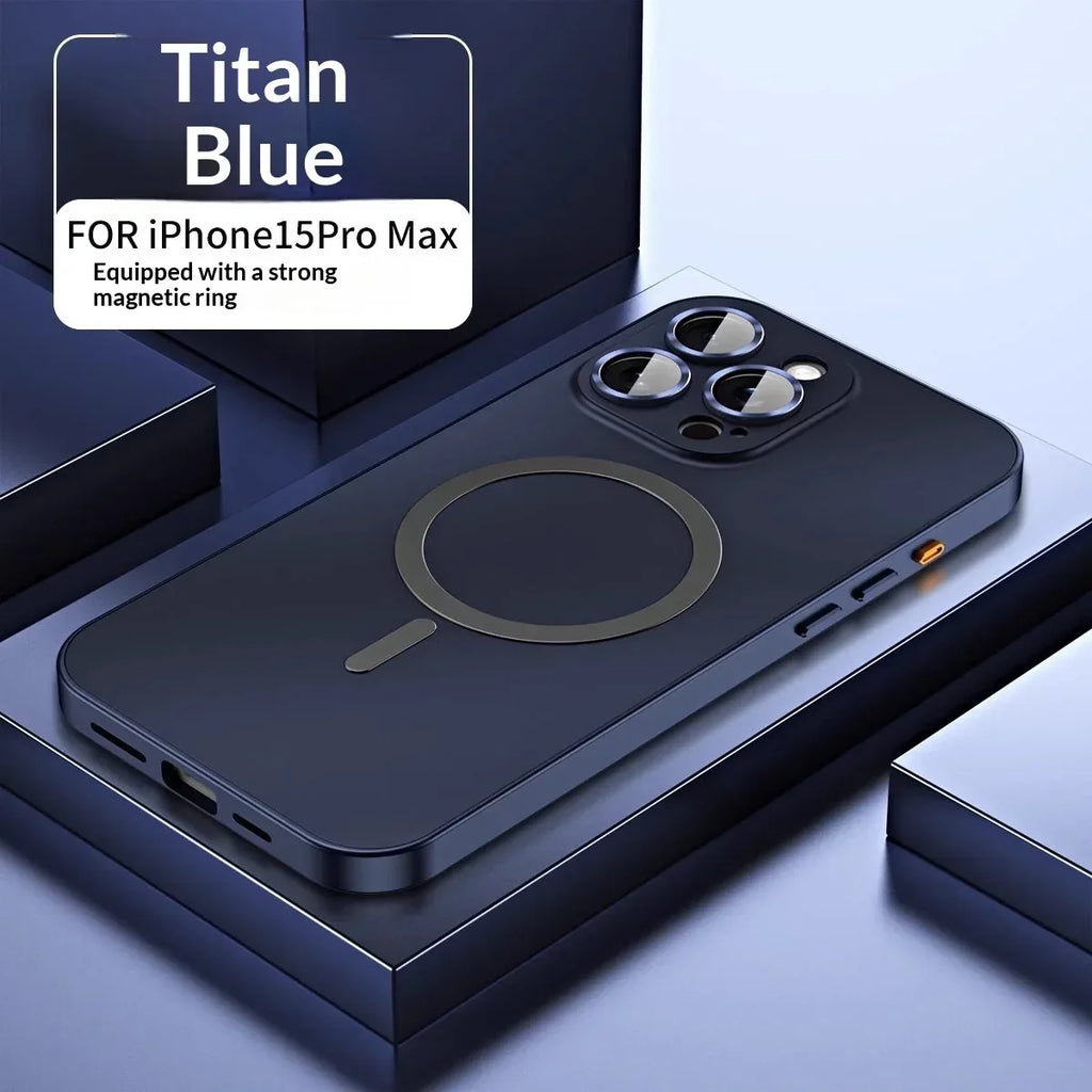 Full-coverage iPhone Case With A Magnetic Snap Closure For Wireless Charging - Viexta