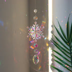 Christmas Colorful Snowflake Crystal Sun Catcher