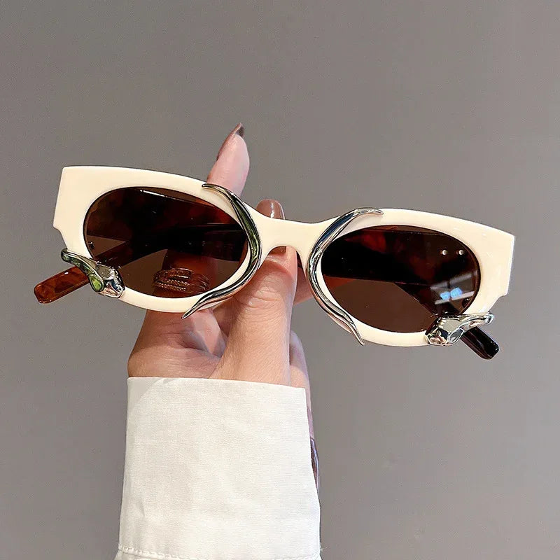 Cross-border Spirit Snake Cats' Eye Sunglasses - Viexta