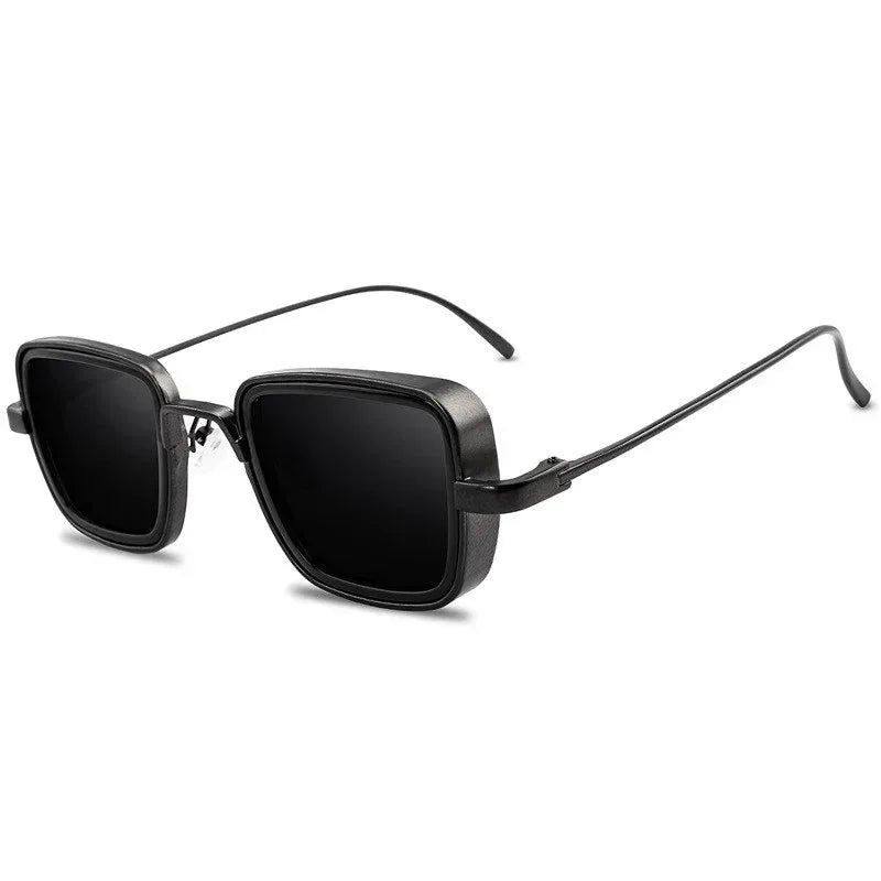 Retro Fat Edge Square Trendy Sunglasses - Viexta