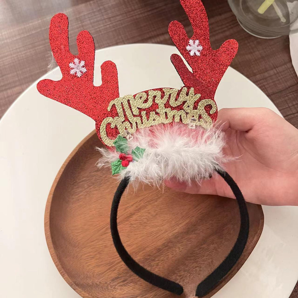 Christmas With Light Headband Snowflake - Viexta