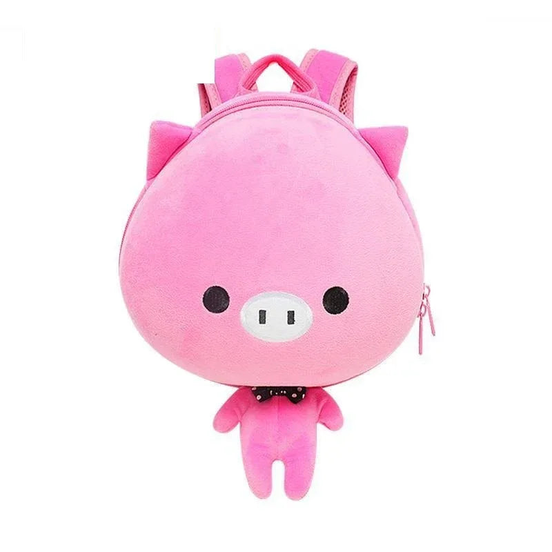 Anti-lost Plush Kindergarten Children's Animal Backpack - Viexta