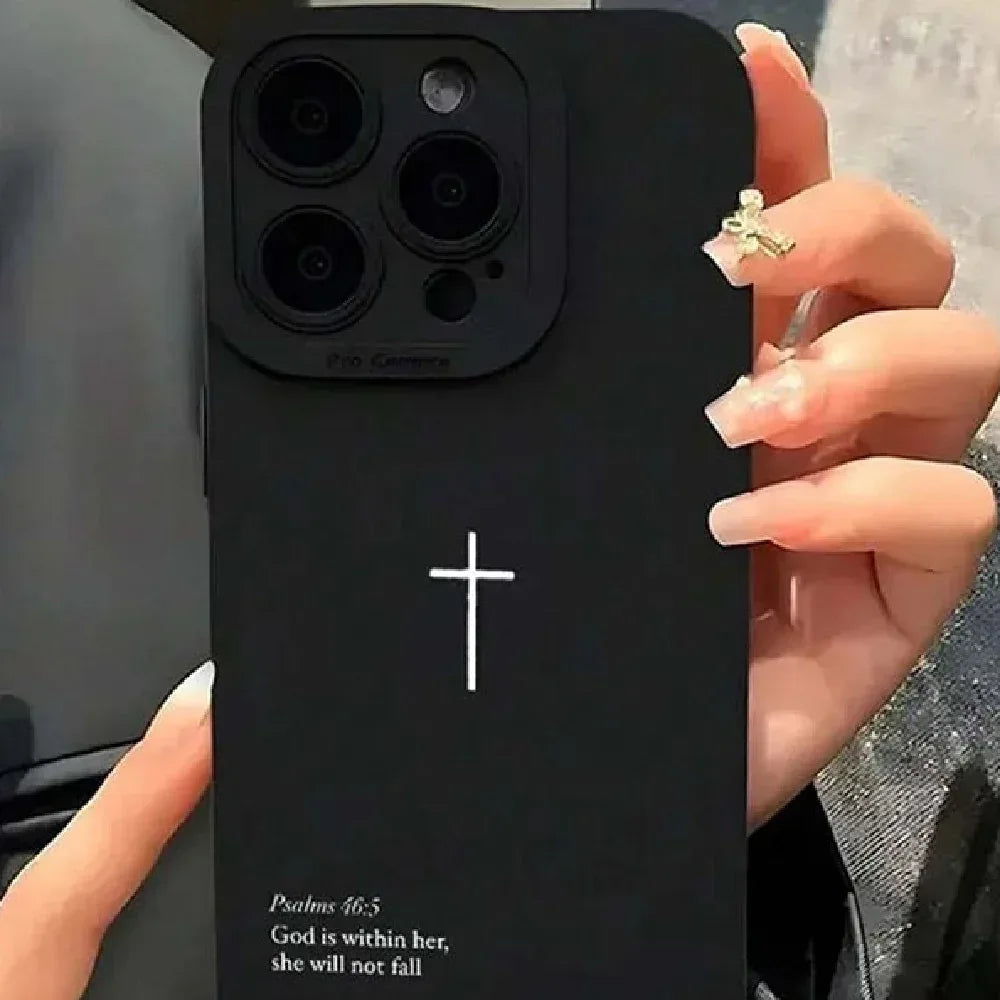 Dark Cross Fashion Personality iPhone Case - Viexta