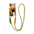 Scarf Cat iPhone Lanyard Case