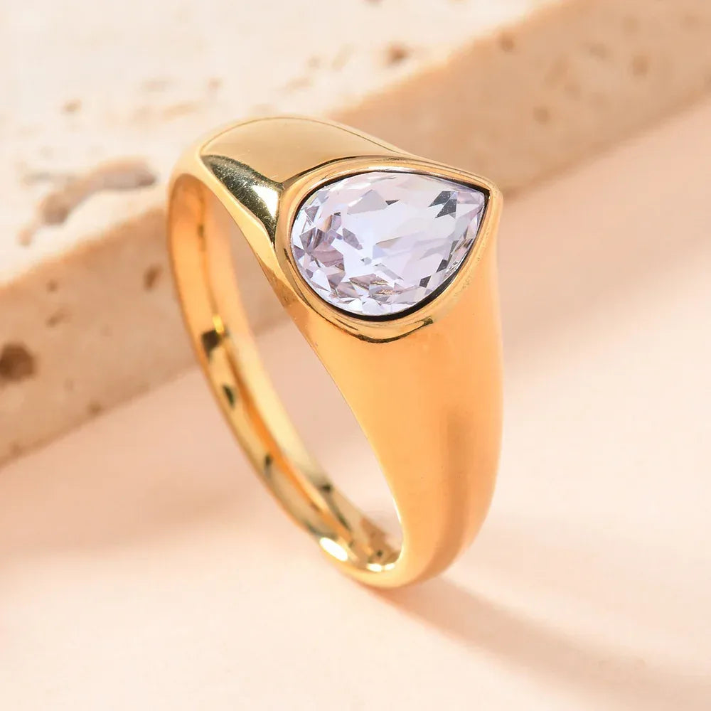 Light Luxury Titanium Steel Ring - Viexta