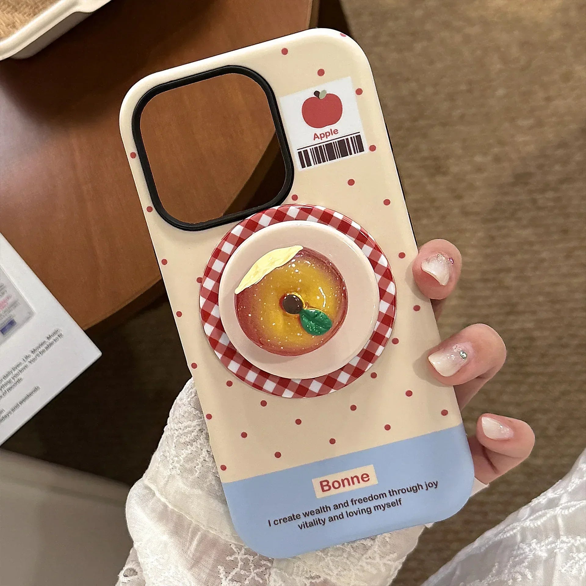 3D Luminous Magnetic Suction Stand iPhone Case - Viexta