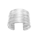 Semi-Circular Hollow C-Shape Bangle