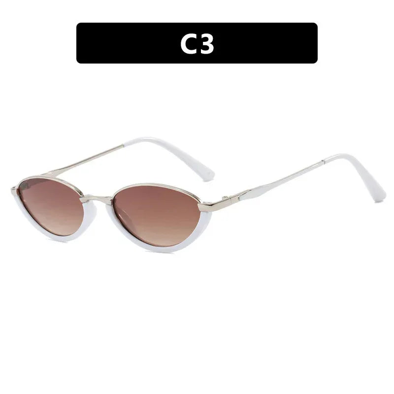 Metal Sun Protection Plain Sun Glasses - Viexta