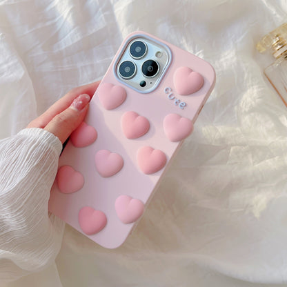 Girl Heart Soft iPhone Case