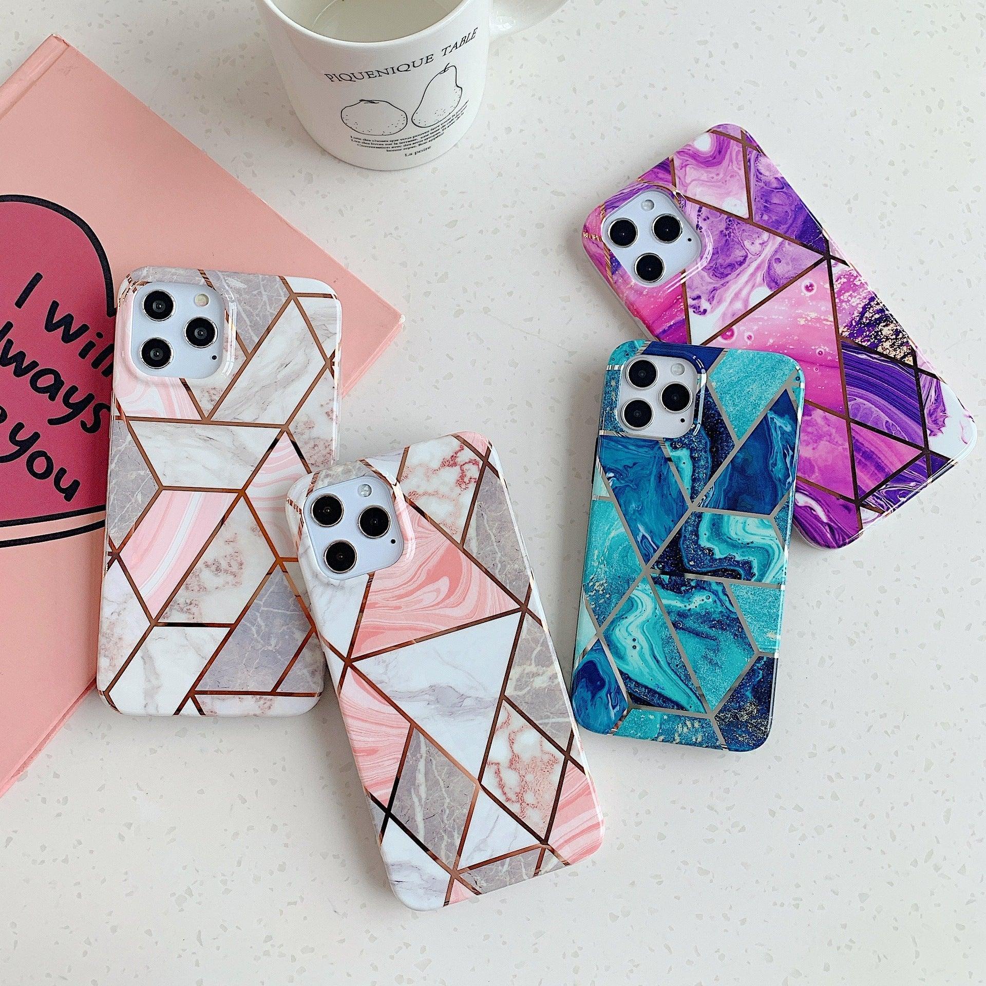 Splicing Silicone iPhone Case - Viexta
