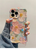 advanced-art-oil-painting-flower-phone-case - Viexta