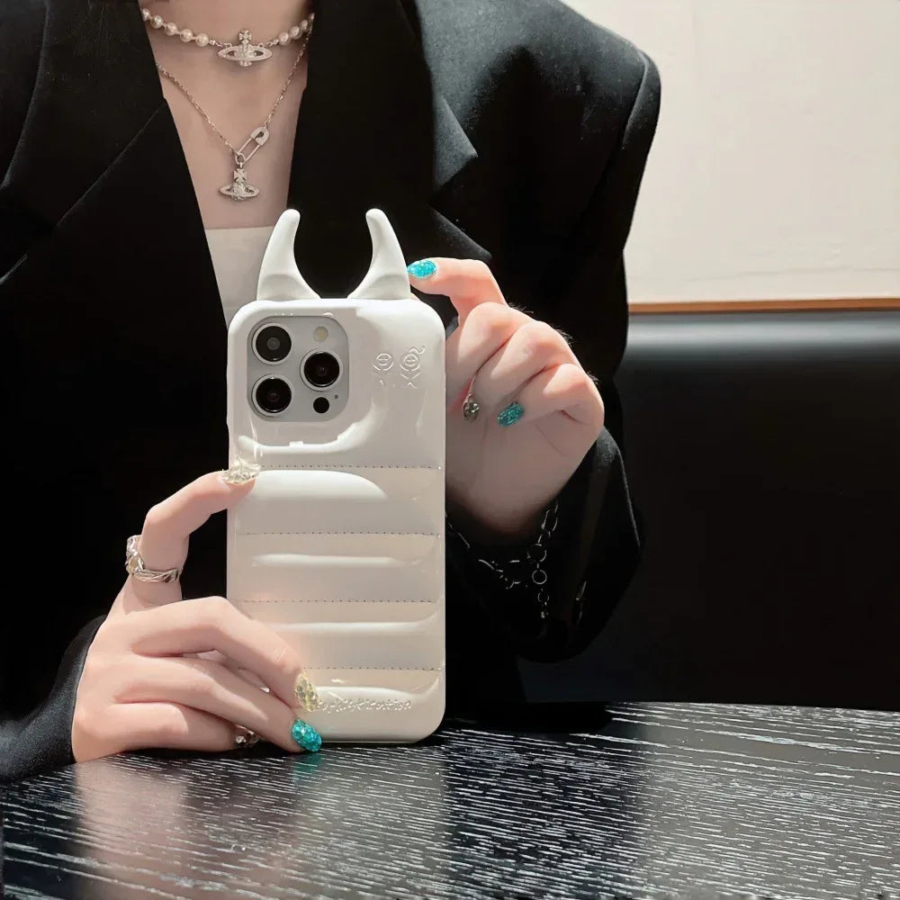 Leather Horn iPhone Case - Viexta