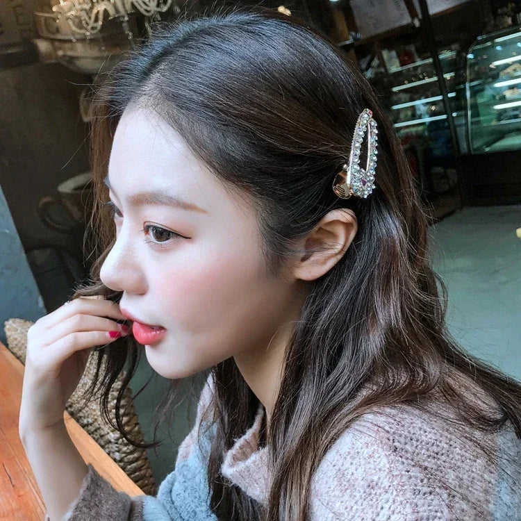 Korean Crystal Hair Clip - Viexta