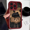 Cool Cute Bear iPhone Case - Viexta