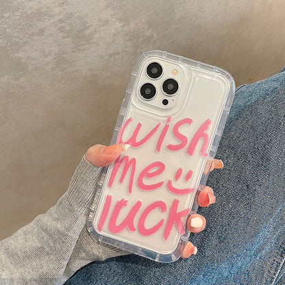 Silicone Pattern Drop-resistant iPhone Cover