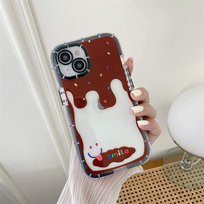 Colorful Melting Ice Cream iPhone Case