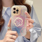 Halo Dyed Sun Flower iPhone Case - Viexta