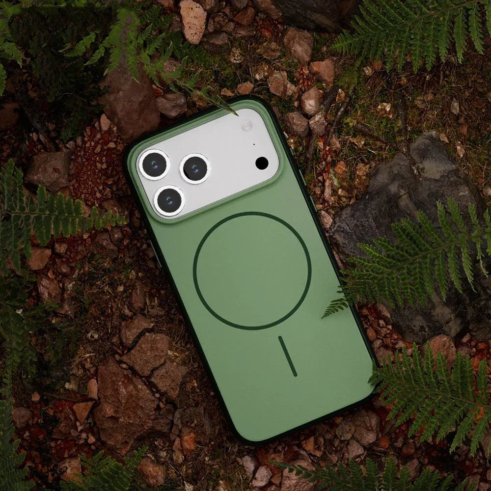 Magnetic Matte Silicone iPhone Case - Viexta