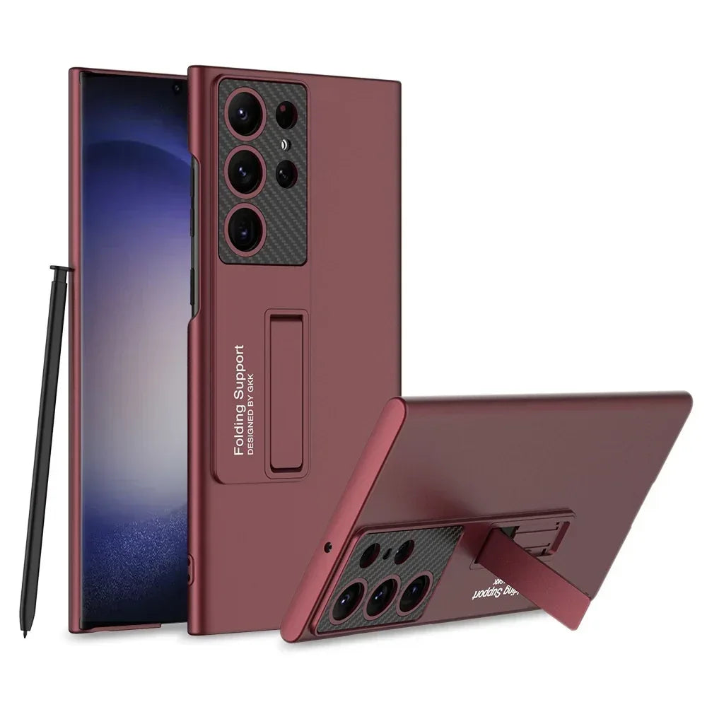 Ultra-thin Magnetic Bracket Drop-resistant Samsung Case - Viexta