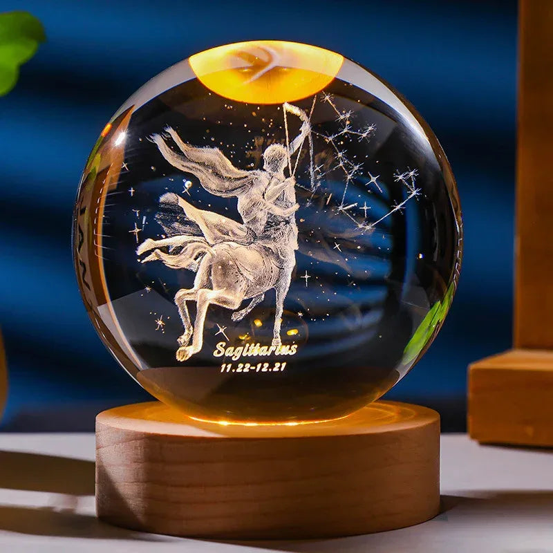 3D Constellation Crystal Ball - Viexta