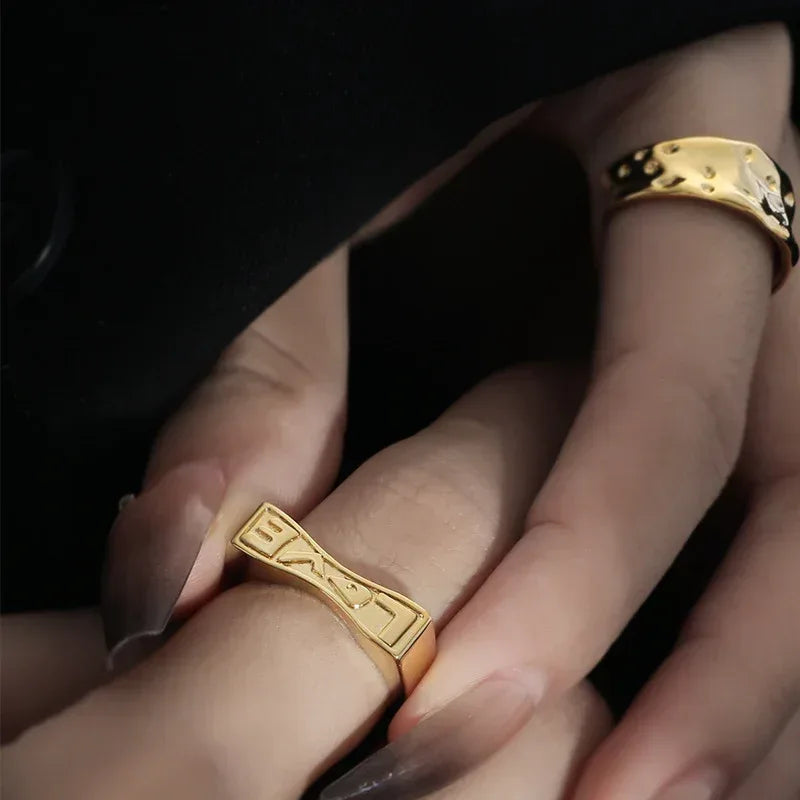Irregular Texture Ring - Viexta