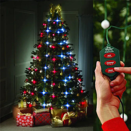 64 Light Dazzler Shower Tree Light Show Of Christmas Tree - Viexta