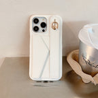 Solid Color Wallet iPhone Case