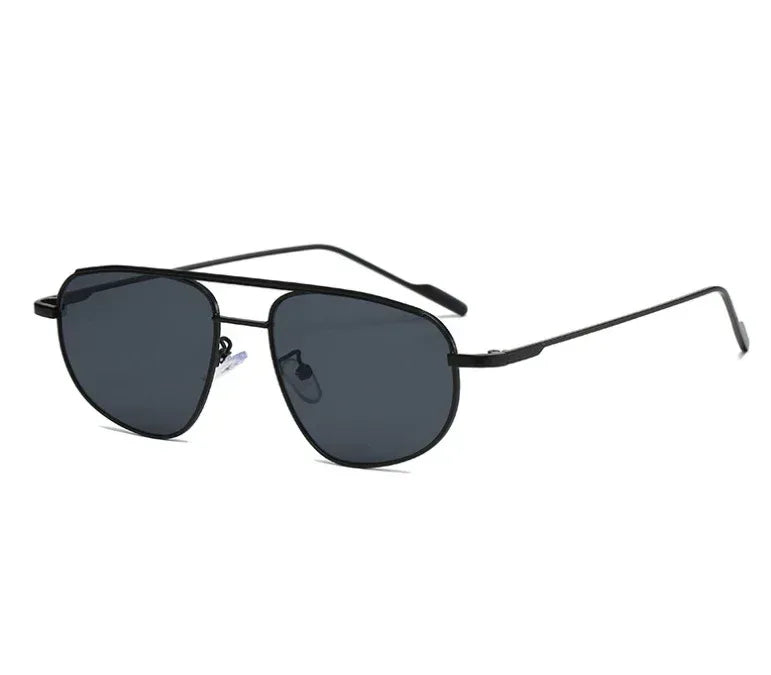 Metal Double Beam Sunglasses - Viexta