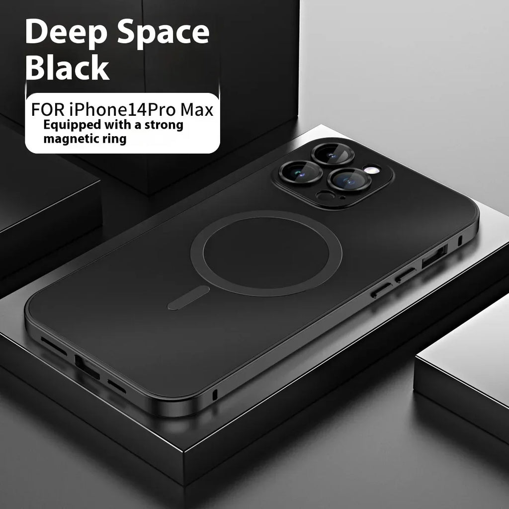 Metal Aluminum Alloy Frame Magnetic iPhone Case - Viexta