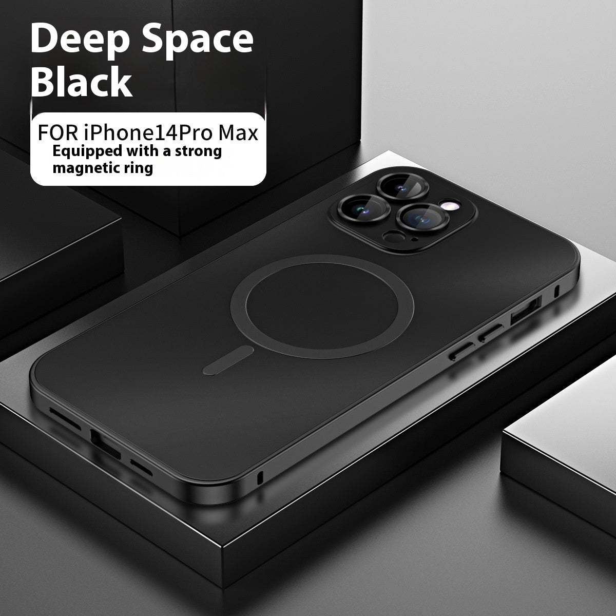 Metal Aluminum Alloy Frame Magnetic iPhone Case