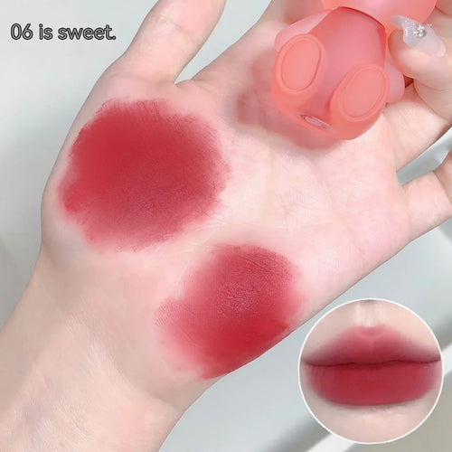 Bear Cute Rabbit Lip Mud Matte Finish