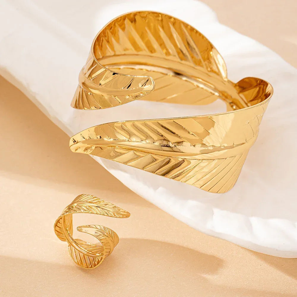 womens-brass-open-bracelet - Viexta