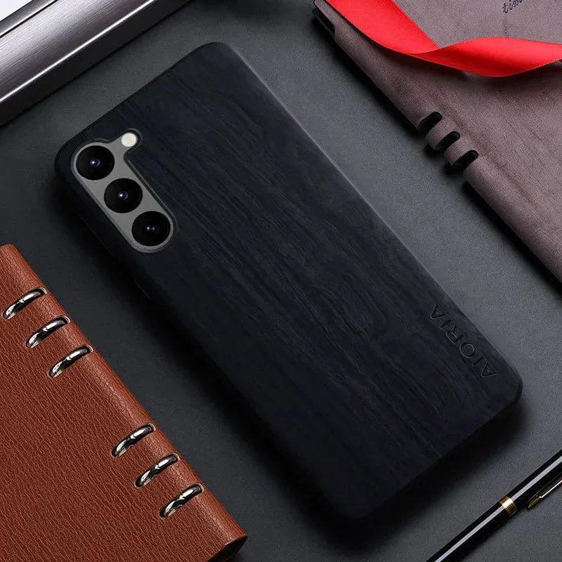 Interlaced Wood Grain Samsung Ultra Phone Case - Viexta