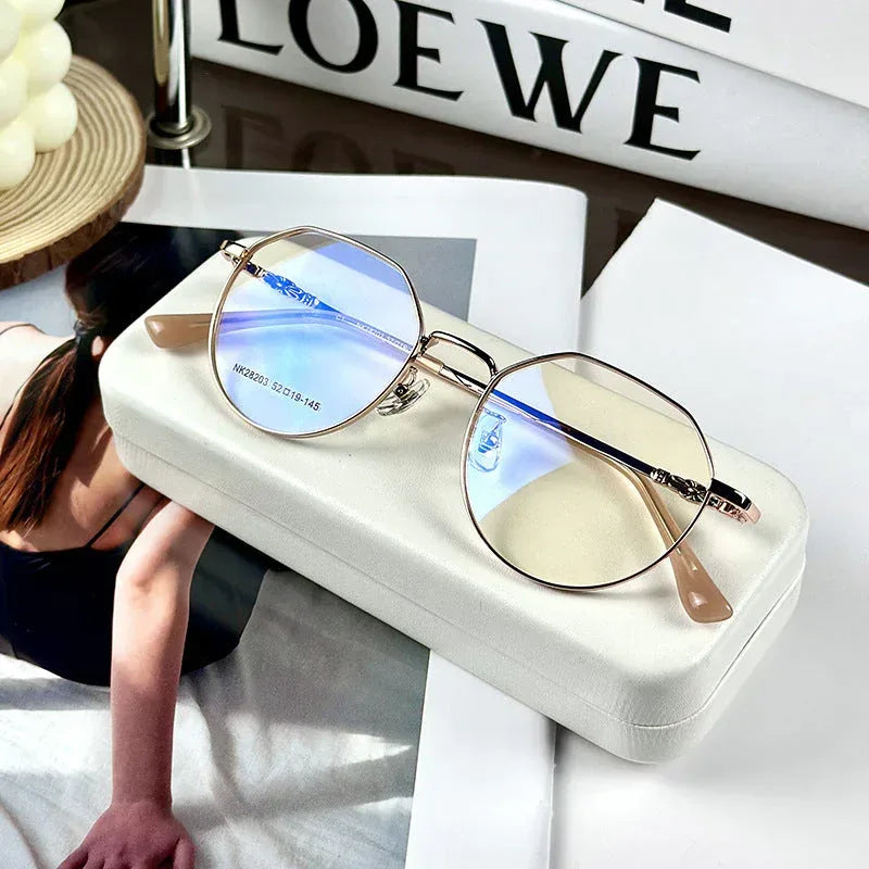 fashion-retro-glasses-optical-big-round-metal - Viexta