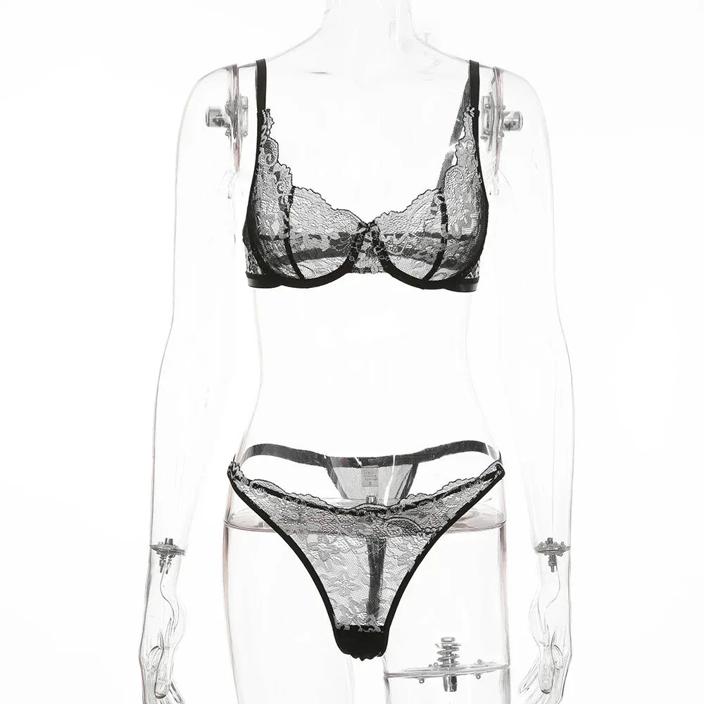 womens-lace-lingerie-and-underwear-fun-set - Viexta