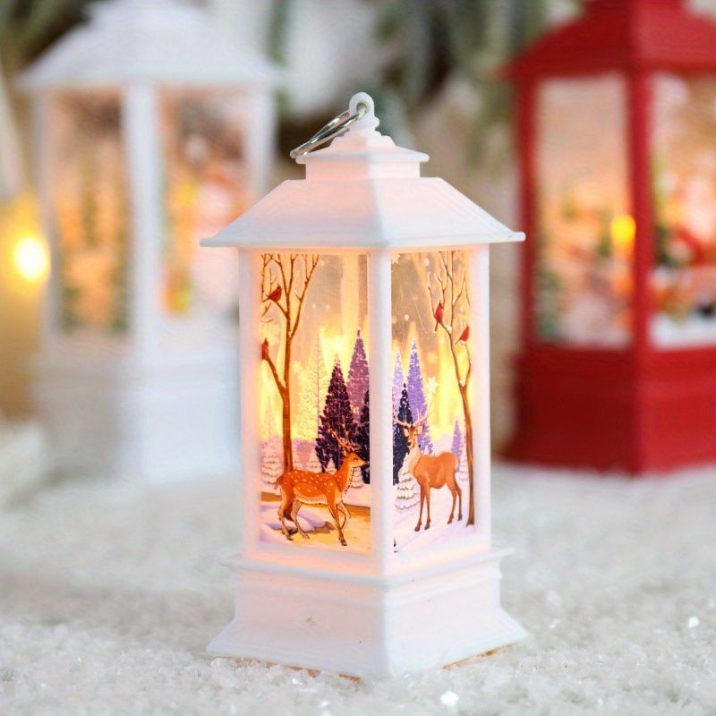 Christmas Candles Light Led Snow