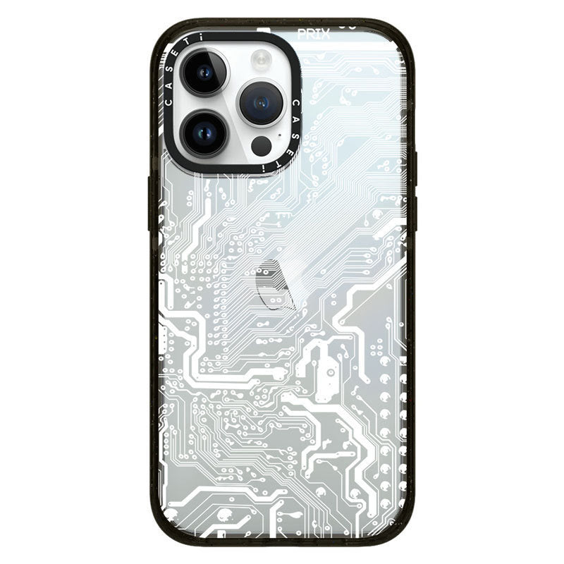 Circuit Board Drop-resistant Acrylic iPhone Case