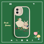 Cartoon Rabbit Anti Fall iPhone case - Viexta