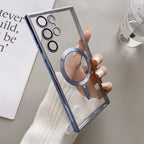 Magnetic S23FE Electroplating Lens Samsung Protective Cover - Viexta