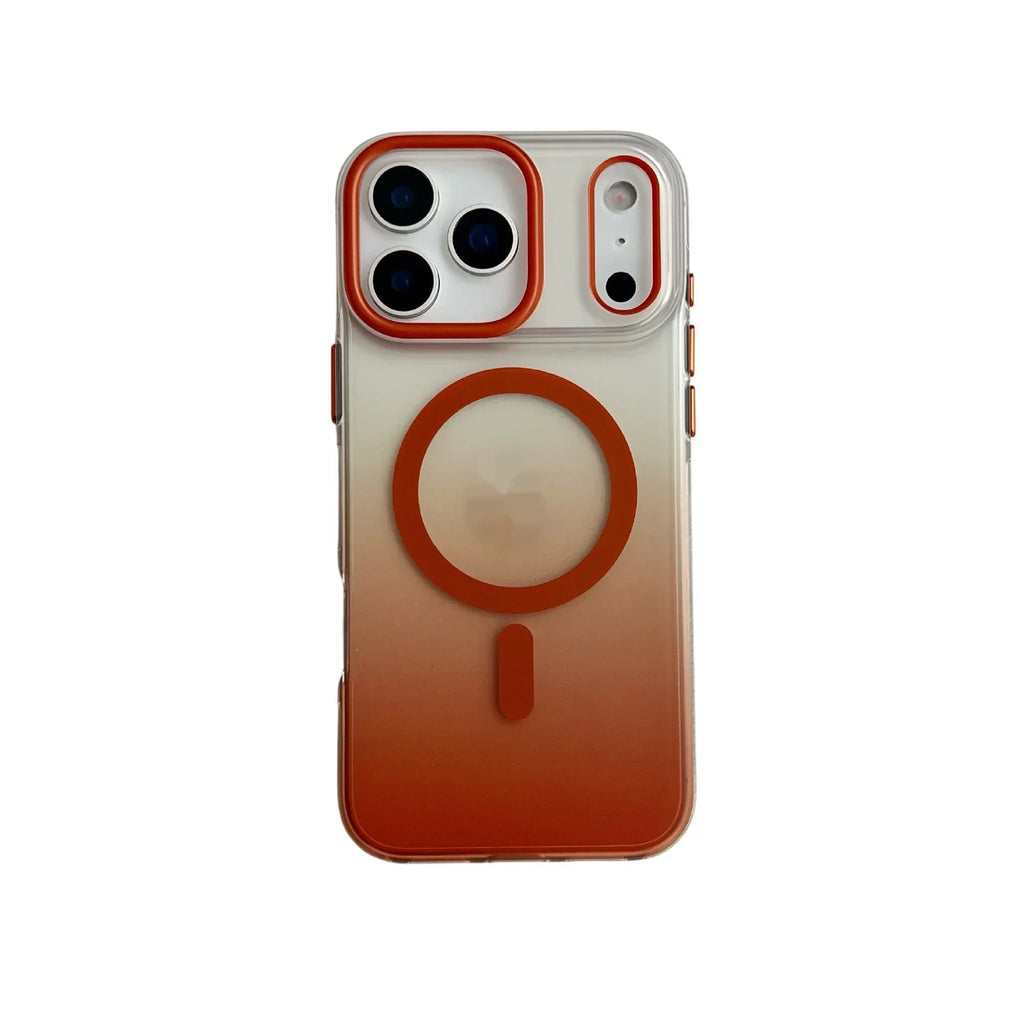 Laser Gradient Magnetic Aurora Frosted iPhone Protective Case - Viexta