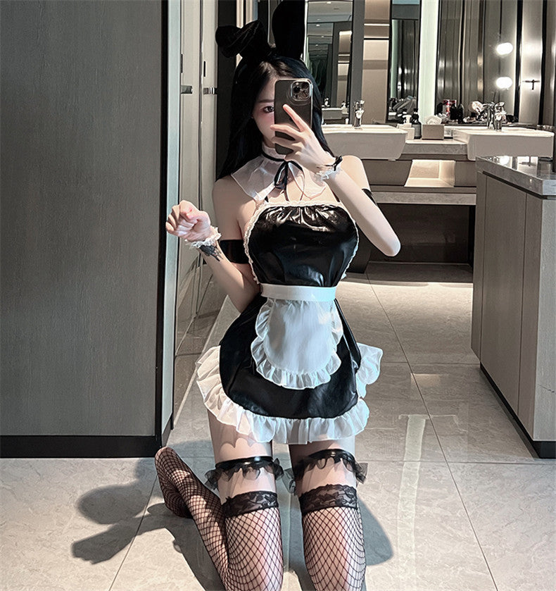 lingerie-sexy-backless-dress-cute-bunny-girl