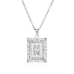 stainless-steel-initial-necklace - Viexta