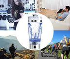 Electric Protein Shake/Stirrer with USB or battery